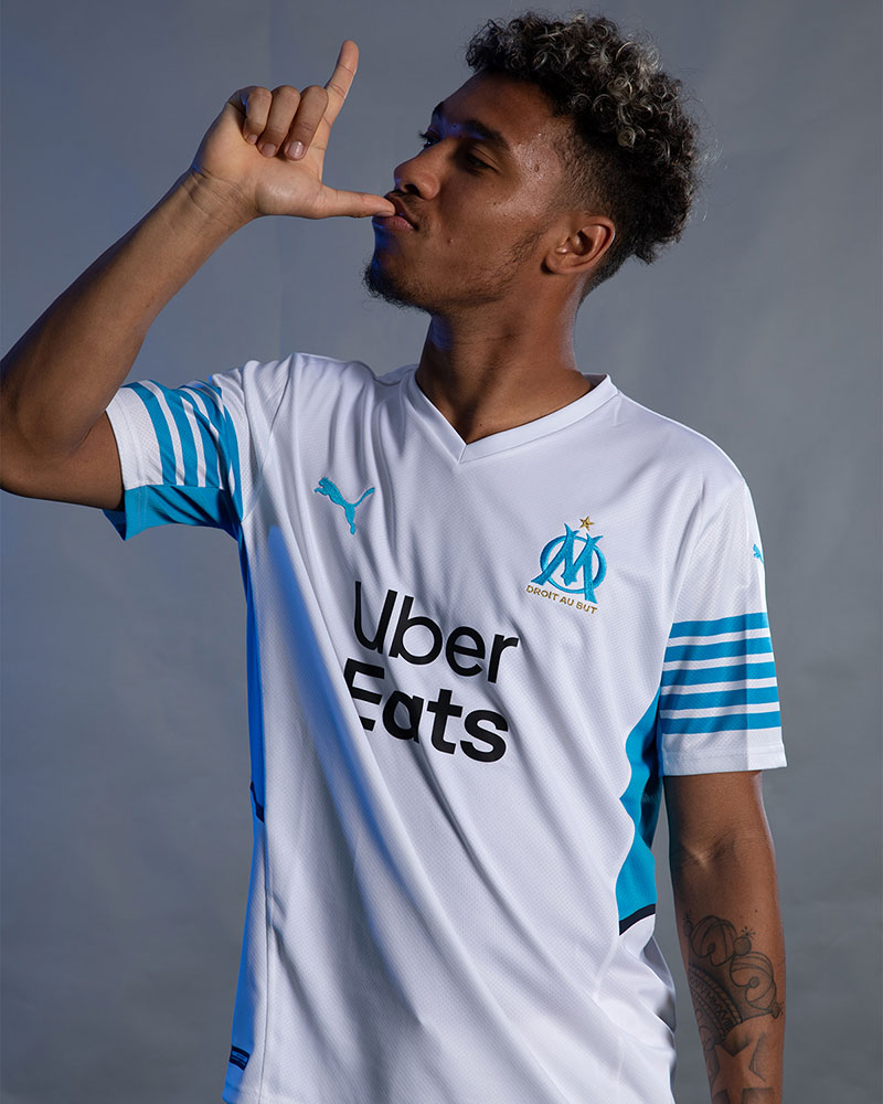 Marseille 2022 nouveau maillot domicile Puma