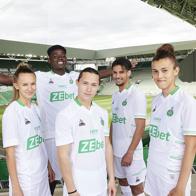 Saint-Etienne 2021-2022 maillot de foot exterieur