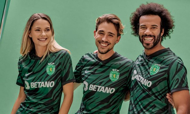 Sporting 2022 les maillots de foot du Sporting Clube de Portugal