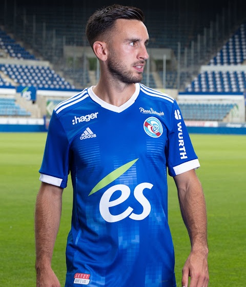 Vente De Maillot de Foot RC Strasbourg Domicile 2019/2020 Pas Cher Officiel