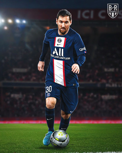 PSG maillot de foot domicile 2023 Messi