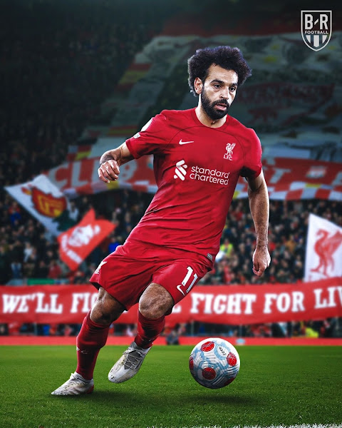 Liverpool 2023 maillot de foot domicile montage Salah