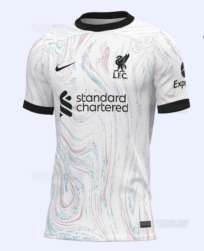 Liverpool 2023 maillot de foot exterieur possible
