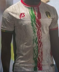 Mauritanie CAN 2021 maillot de foot exterieur