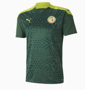 Senegal CAN 2021 maillot foot exterieur Puma