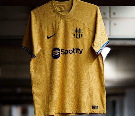 FC Barcelone 2023 les nouveaux maillots de foot 2022/2023