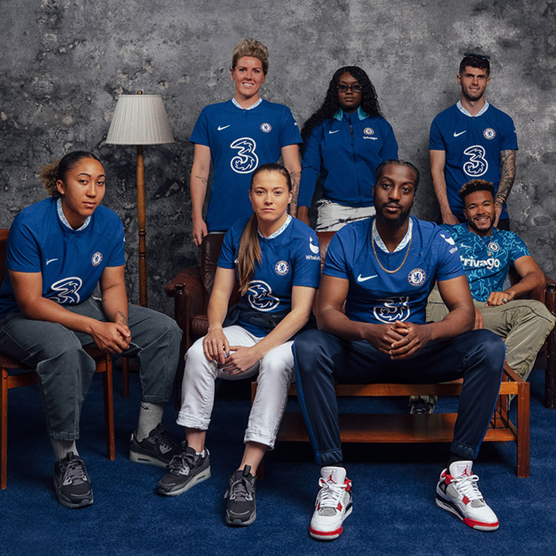 Chelsea 2023 maillot domicile foot officiel Nike