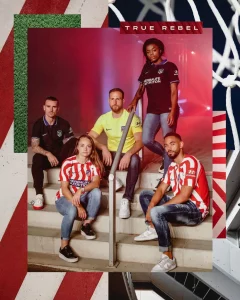 Atletico Madrid 2023 maillot domicile fooball