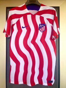 Atletico Madrid 2023 maillot domicile foot