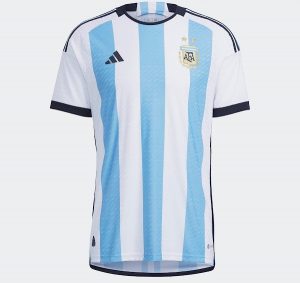 Argentine 2022 maillot domicile coupe du monde 2022 officiel