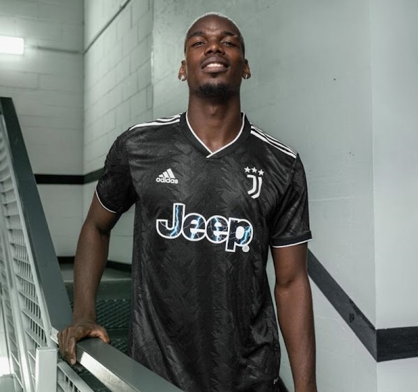 Juventus 2023 nouveau maillot exterieur foot Pogba