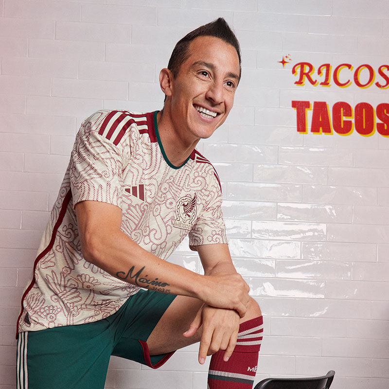 Mexique 2022 maillot de foot exterieur coupe du monde 2022 Adidas