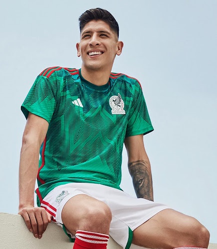 Mexique maillot domicile coupe du monde 2022