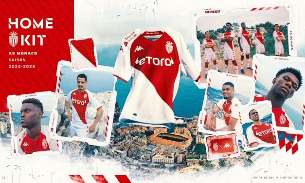 Maillot De Football AS Monaco Nike Taille L - Bleu