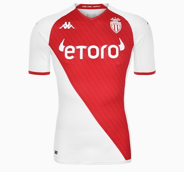 AS Monaco 2023 nouveau maillot de foot Kappa officiel