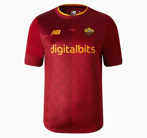 AS Roma 2023 maillot domicile foot officiel