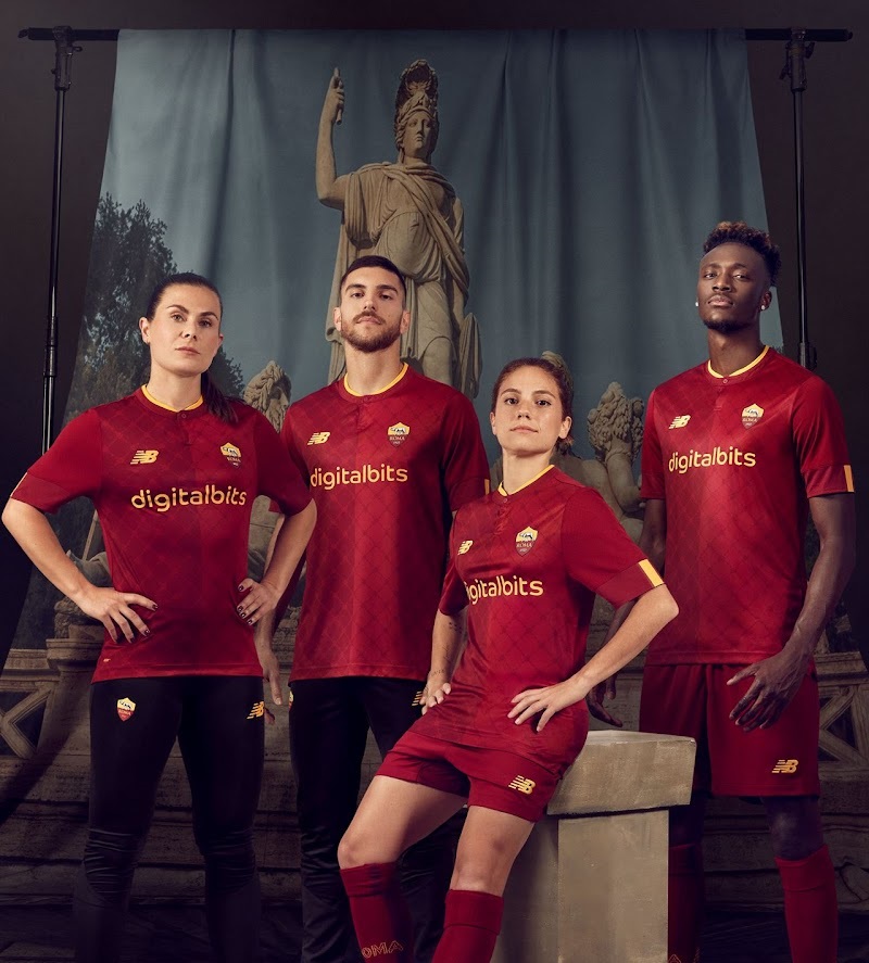 AS Roma 2023 maillot domicile football officiel