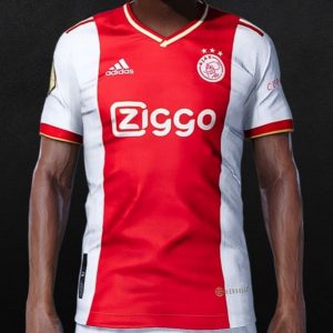 Ajax 2023 maillot domicile fuite 22 23