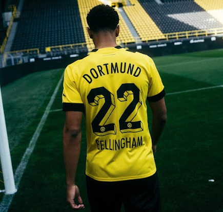 Dortmund 2023 maillot de football domicile officiel 22 23