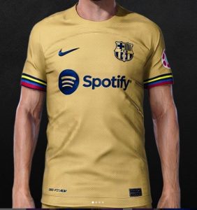 FC Barcelone 2023 maillot de foot exterieur possible
