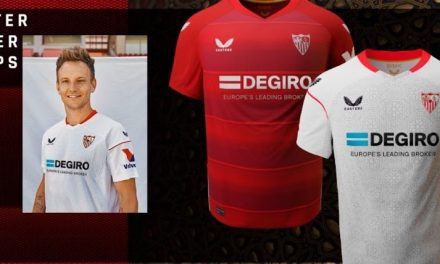 Castore équipementier des maillots FC Séville 2023