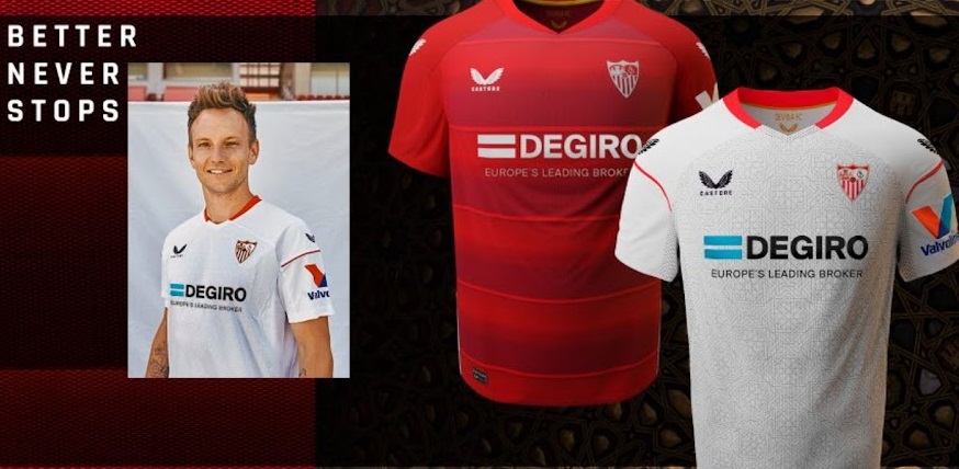 FC Seville 2023 nouveaux maillots de foot