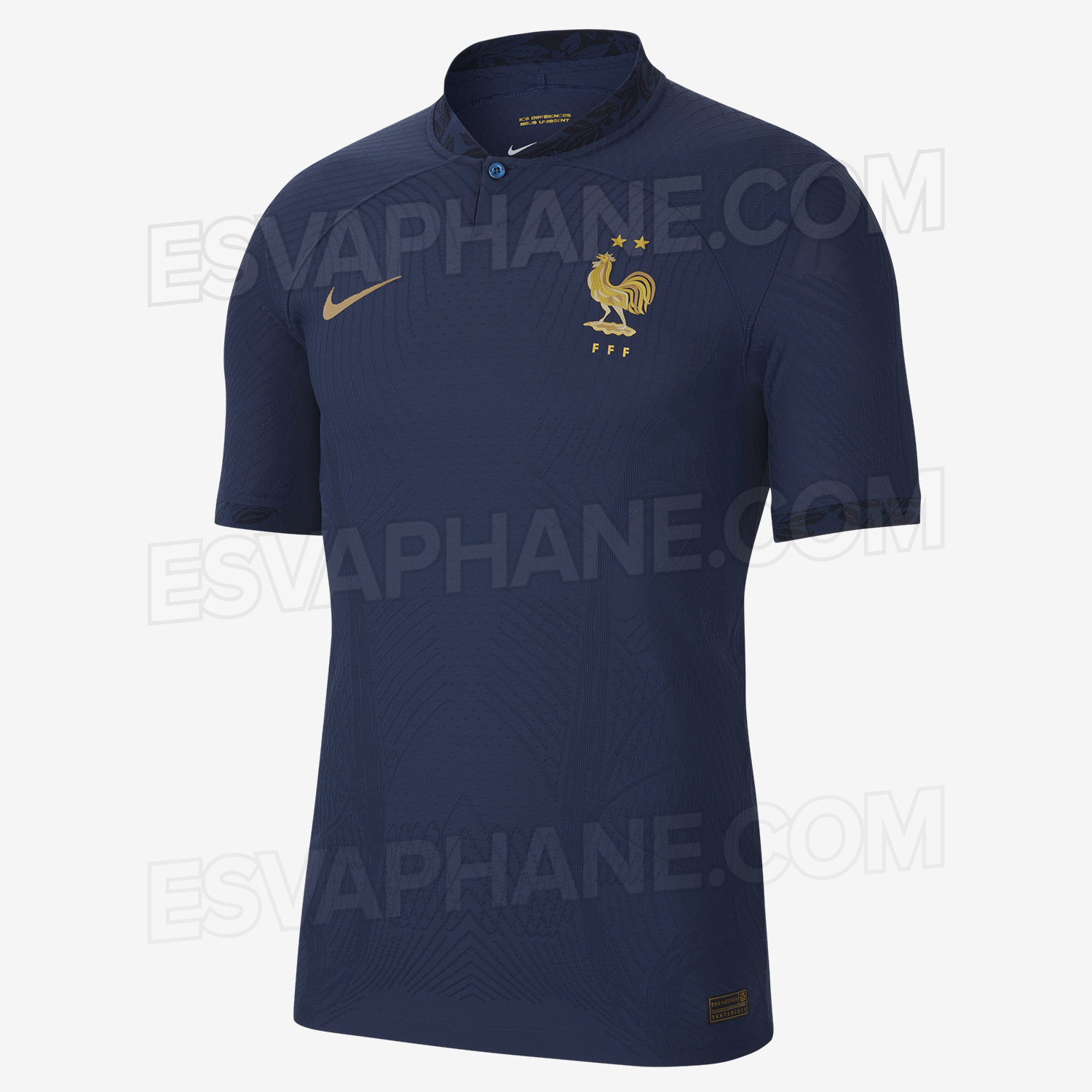 France 2022 maillot domicile foot Nike coupe du monde 2022
