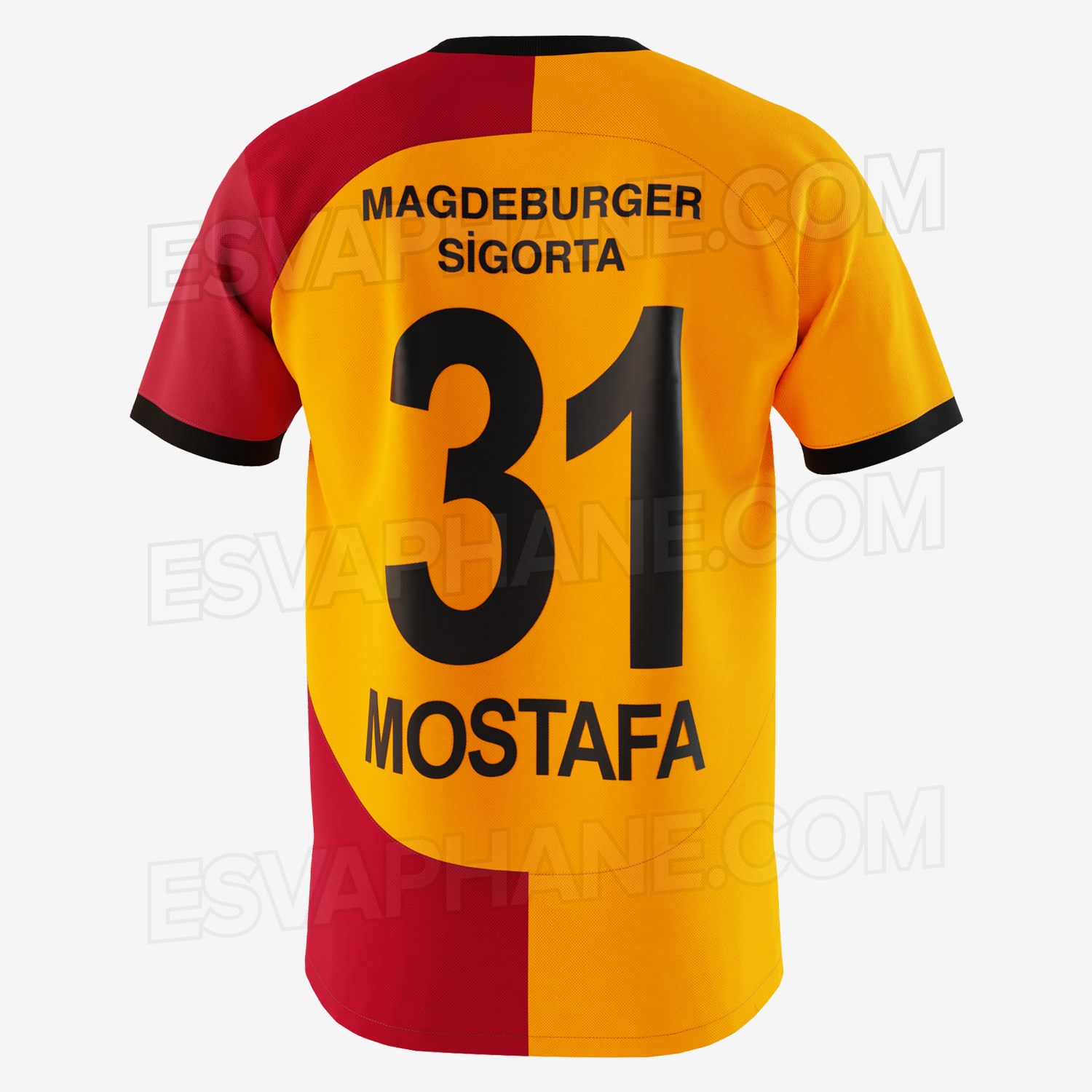 Galatasaray 2023 maillot de football domicile dos