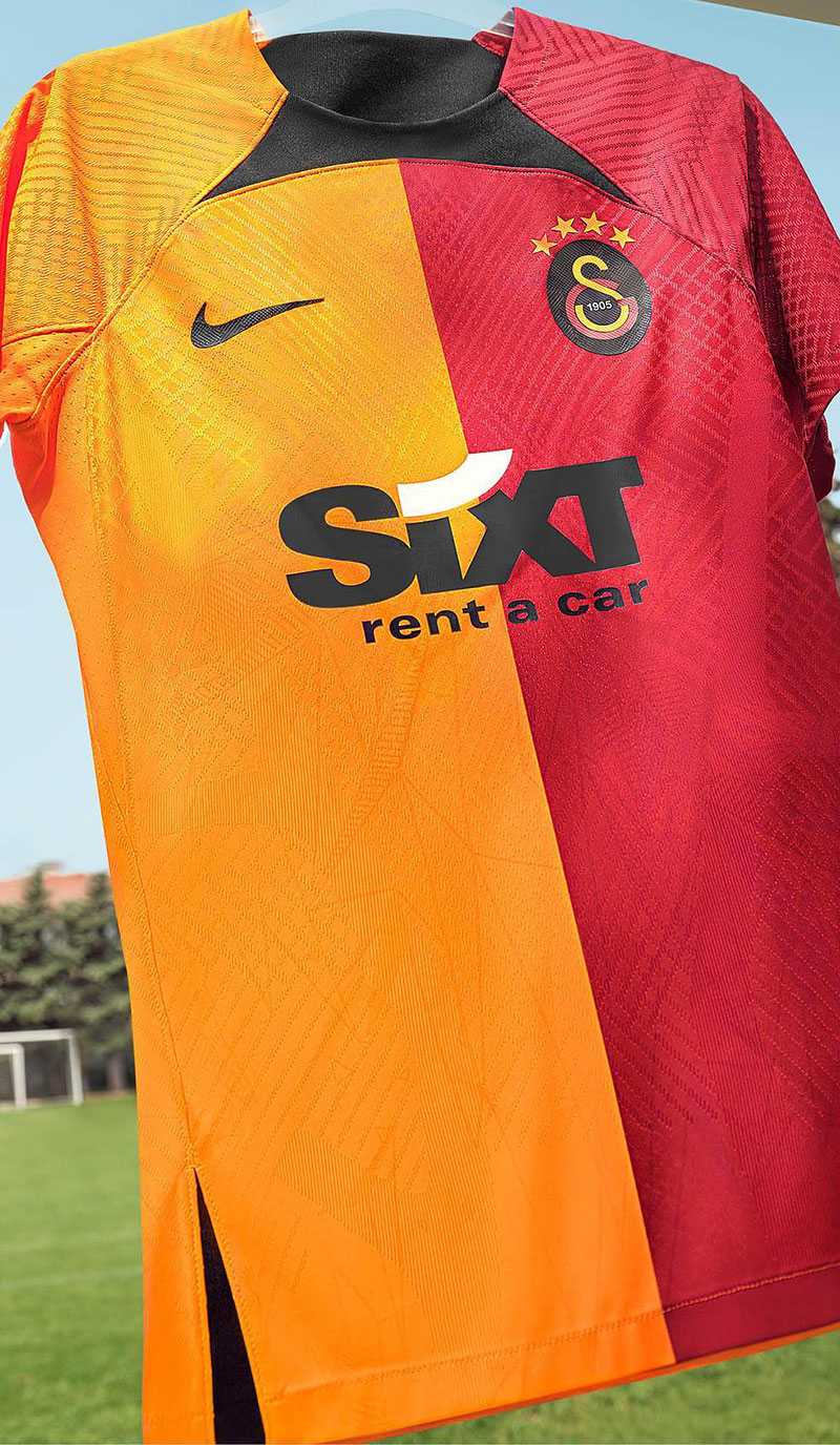 Galatasaray 2023 nouveau maillot de foot domicile