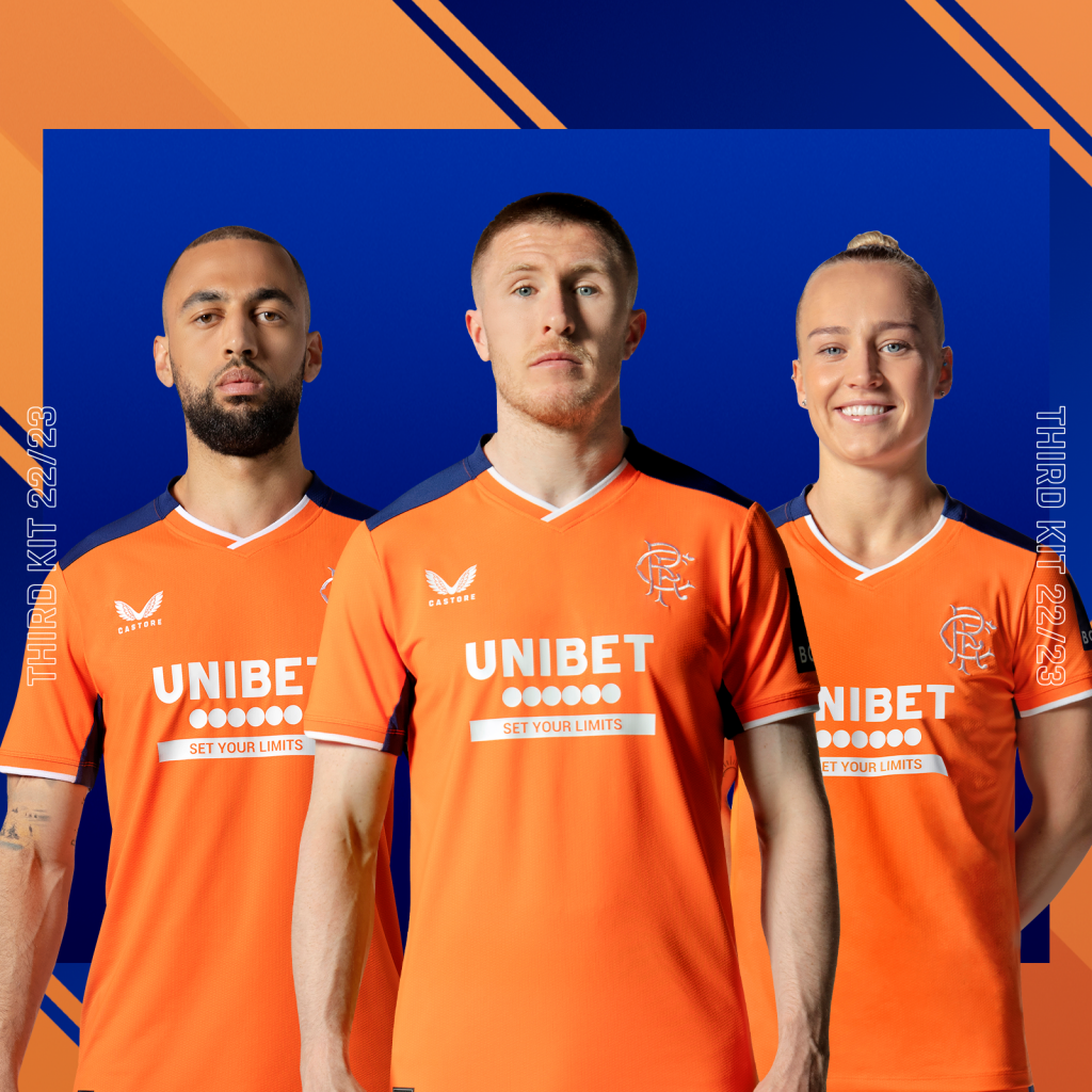 Maillot Rangers 3ème Maillot 2023/24 - Taille M - Castore Officiel - Occasion
