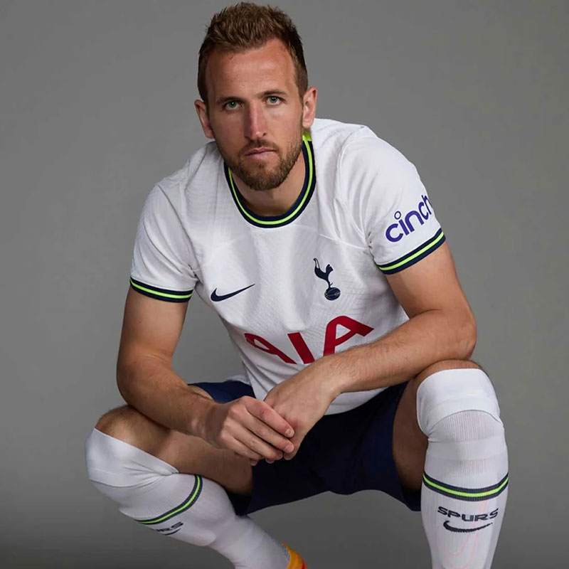 Tottenham 2023 nouveau maillot domicile Kane