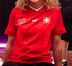 Suisse Euro 2022 maillot foot domicile feminin