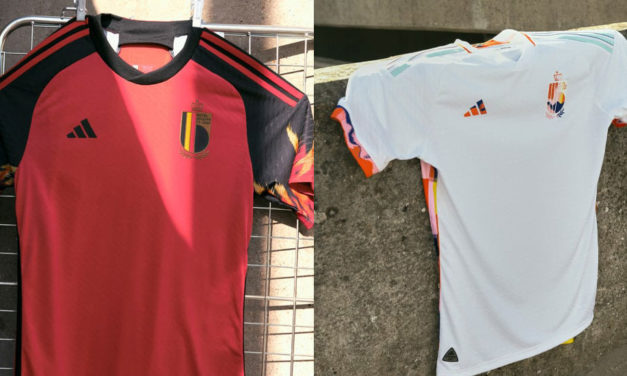 Les maillots de foot Belgique coupe du monde 2022 enflammés