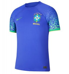 Bresil 2022 nouveau maillot exterieur football coupe du monde 2022