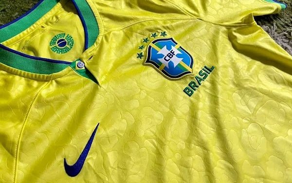 Les nouveaux maillots Brésil coupe du monde 2022 par Nike