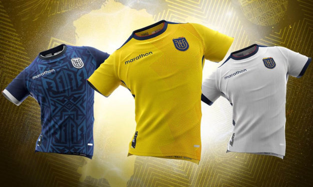 Équateur 2022 les 3 maillots de foot pour la coupe du monde 2022