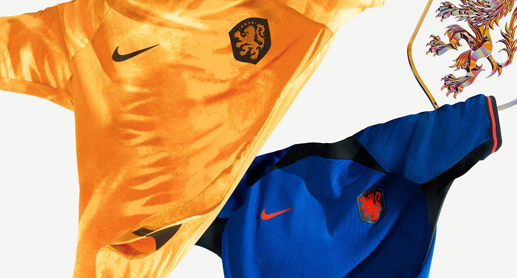 Pays-Bas 2022 nouveaux maillots de foot coupe du monde 2022 officiel Nike