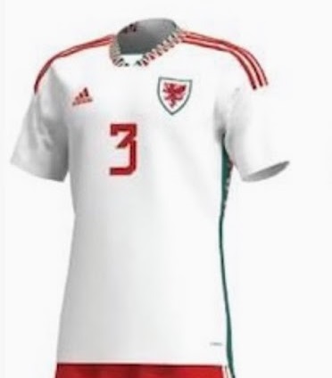 Pays de Galles 2022 maillot de foot exterieur coupe du monde 2022 Adidas
