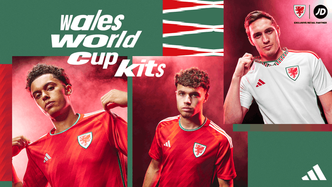 Pays de Galles 2022 maillots de football coupe du monde 2022