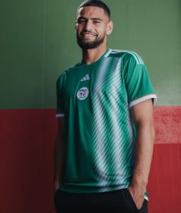 Algerie 2022 maillot exterieur football Adidas