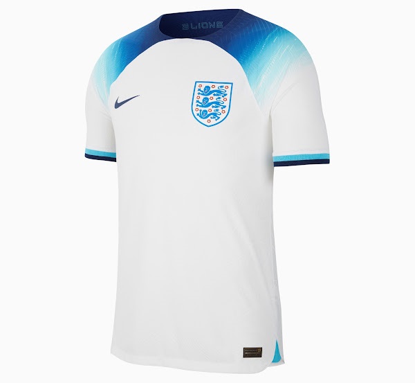 Angleterre 2022 nouveau maillot domicile coupe du monde 2022 blanc