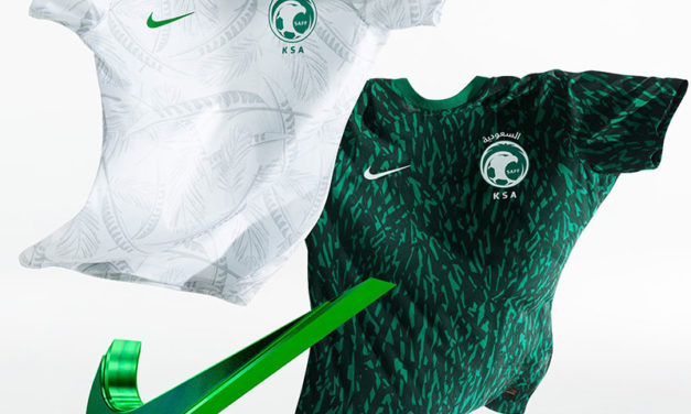 Les maillots de football Arabie Saoudite coupe du monde 2022 faits par Nike