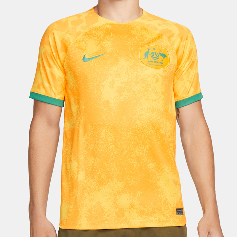 Australie 2022 nouveau maillot de foot domicile officiel coupe du monde 2022