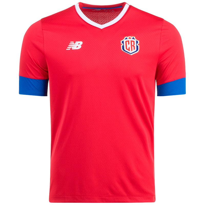 Costa Rica 2022 nouveau maillot domicile coupe du monde 2022 New Balance