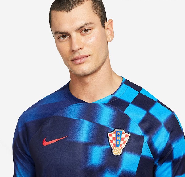 Croatie 2022 nouveau maillot exterieur Nike coupe du monde 2022