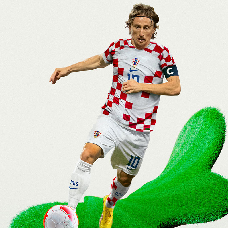 Croatie 2022 nouveau maillot exterieur coupe du monde 2022 Modric