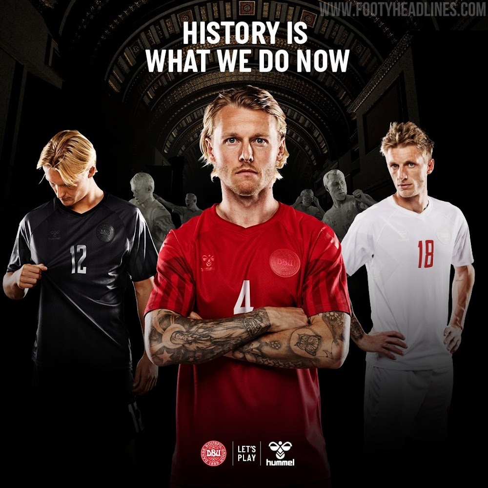 Danemark 2022 nouveaux maillots coupe du monde 2022