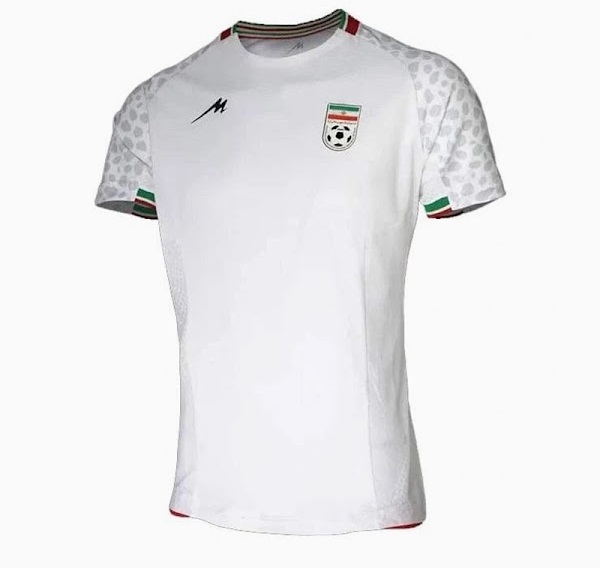 Iran 2022 nouveau maillot de foot coupe du monde 2022 domicile blanc