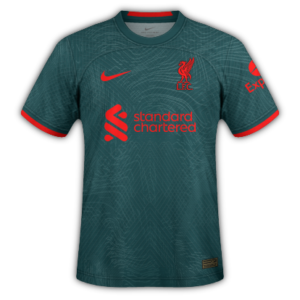 Liverpool troisieme maillot de football 2022-2023