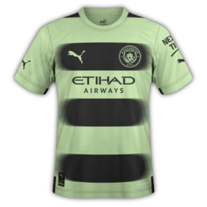 Manchester City troisieme maillot de football 2022 2023